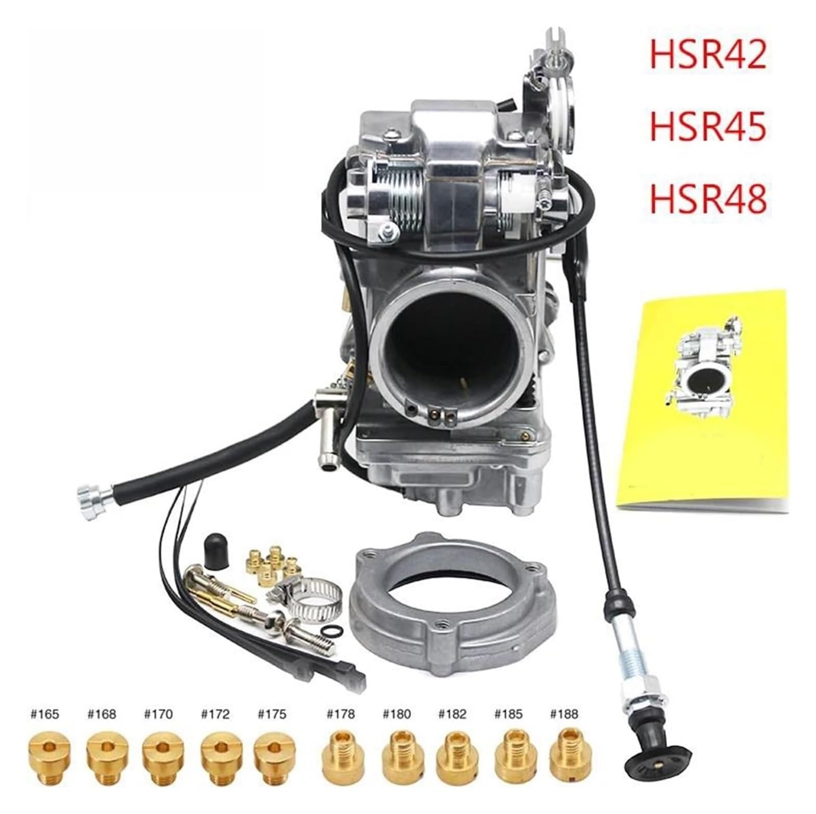 ミクニキャブレターHSR42 ハーレーエボ用 Amazon | オートバイキャブレター 用 ミクニ HSR TM42 42mm HSR45 45mm